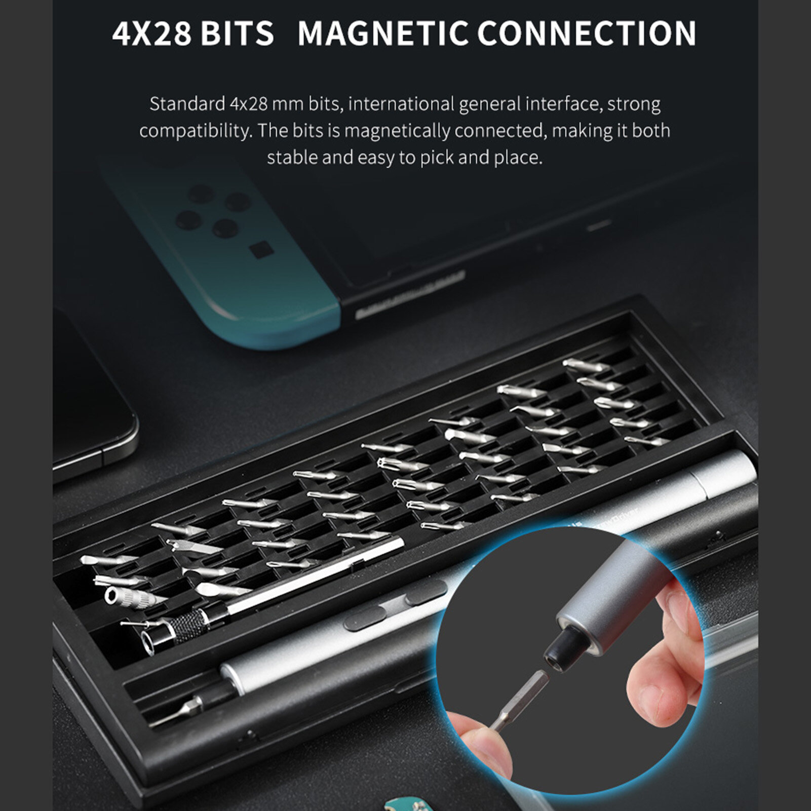 Smart Sensor Bộ Tua Vít Điện Lithium IFu D2Plus Bộ Dụng Cụ Sửa Chữa Mũi Tua Vít Cầm Tay/Nguồn Điện Cầm Tay Mini Dành Cho Điện Tử/Điện Thoại Di Động/Máy Tính Xách Tay/Đồng Hồ