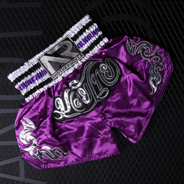 Men Boxing Pants Printing MMA Shorts Kickboxing Fight Grappling Short Muay Thai
