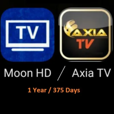 Axiatv / MoonTV Subscription - 1 Year / 375 Days