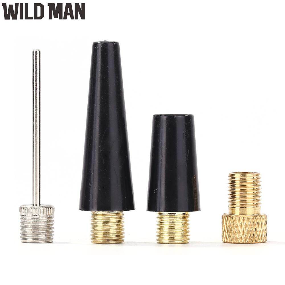 (Ready) 4pcs/set Ball Needle Nozzle Adapter Kit Bicycle Tire Inflate Pump Parts
