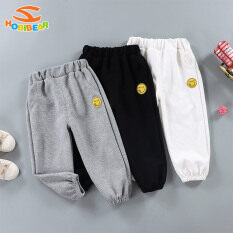 HOBIBEAR Quần Nỉ Mới Quần Thể Thao Cho Trẻ Em Cỡ Lớn Quần Mặc Ngoài Thời Trang Cho Em Bé Quần Áo Trẻ Em