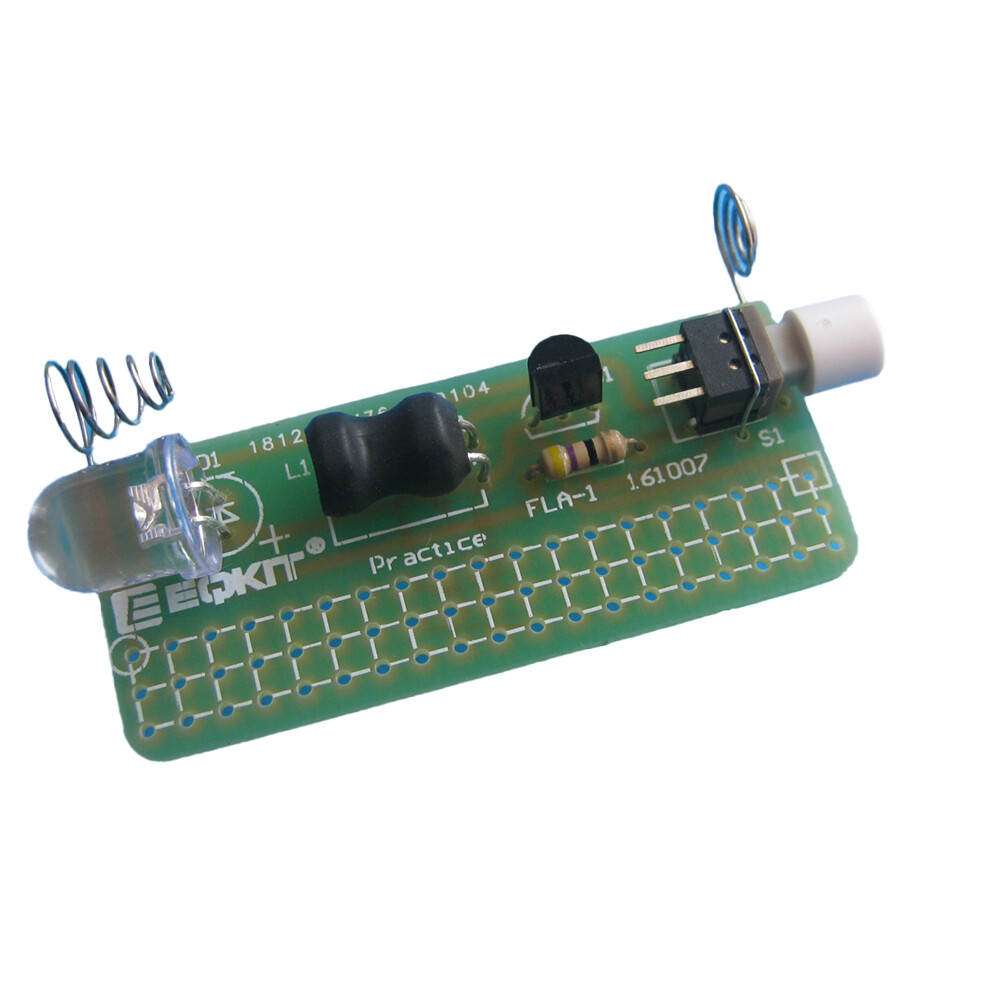 diymore Đèn Pin Đơn Giản Tự Làm Bộ Đèn Pin Đơn Giản FLA-1 1.5V Tự Làm Bảng Mạch Tích Hợp Bộ Thực Hành Hàn Linh Kiện Điện Tử Luyện Hàn