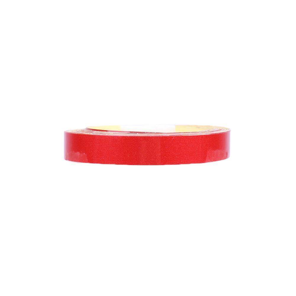 1; 5m Xe Băng Keo Phản Quang Ô Tô Xe Máy Cảnh Báo Miếng Dán (Đỏ)
