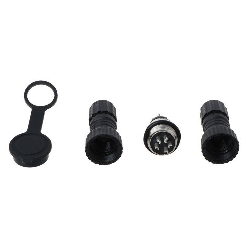 GX16 Waterproof Aviation Connector Plug Socket Sensor Encoder 2/3/4/5/6 Pin New