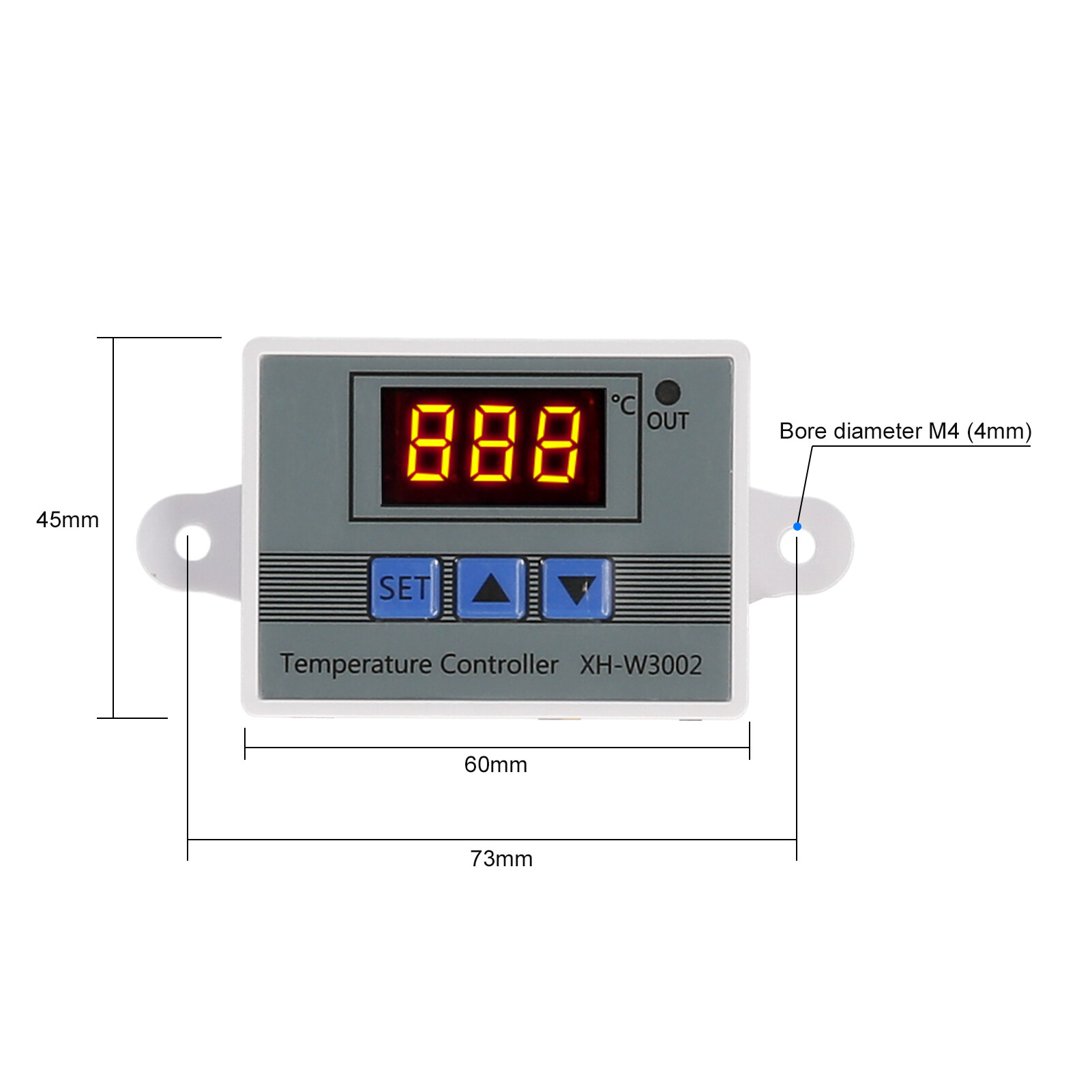 Điện Tử Điều Khiển Nhiệt Độ, Mô-đun Điều Nhiệt Màn Hình LED Công Tắc Mô-đun Điều Khiển Nhiệt Độ Với Đầu Dò NTC Không Thấm Nước- 50 ~ 110 ° C Cho XH-3001 12V 120 W / XH-3001 110 ~ 220V 1500W / XH-3002 12V 120 W / XH-3002 24V 240W / XH-3002 110 ~ 220V 1500W