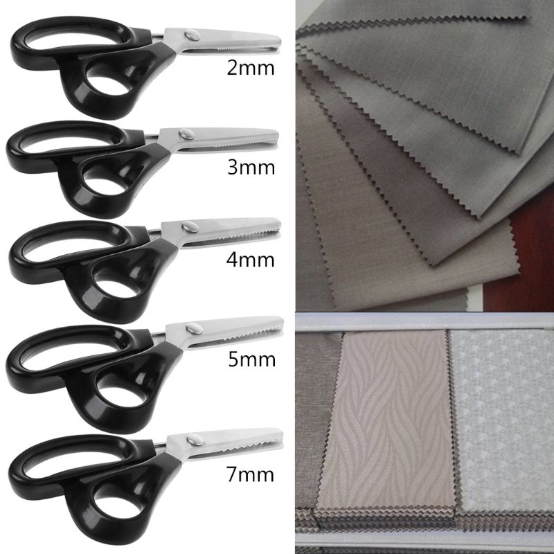 23.5Cm Zig Zag May Cắt Thợ May Cắt Thợ May Cắt Pinking Scissor Da Craft
