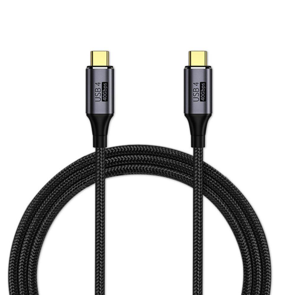 Longb máy tính dữ liệu dây nhanh chóng sạc 8k 60hz loại c để loại c cáp 40gbps pd 100w usb 4.0