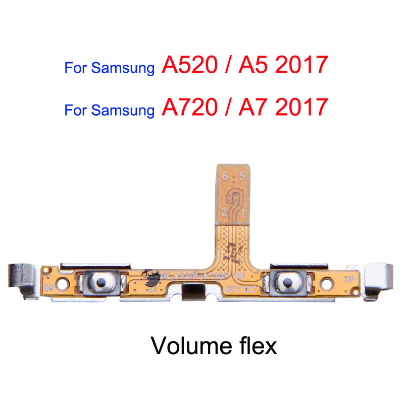 Power volume button flex for samsung galaxy a520 a720 a5 a7 2017