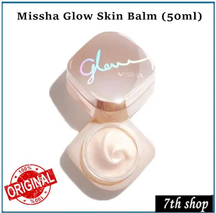 100 Ori Missha Glow Skin Balm 50ml - Missha Makeup Base 100 Ori Missha Glow Skin Balm 50ml - Missha Makeup Base