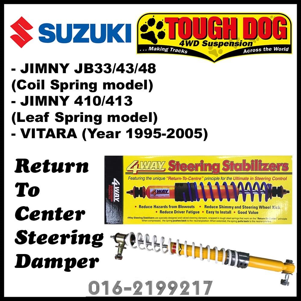 [Tough Dog] RTC Steering Damper/ Stabilizers for Suzuki Jimny Vitara
