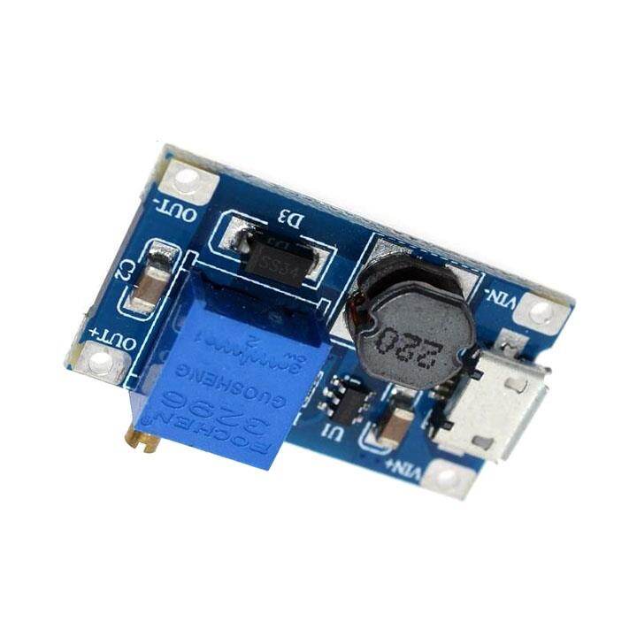 Mạch Sạc Tăng Áp 2A V2 Có Cổng Micro USB