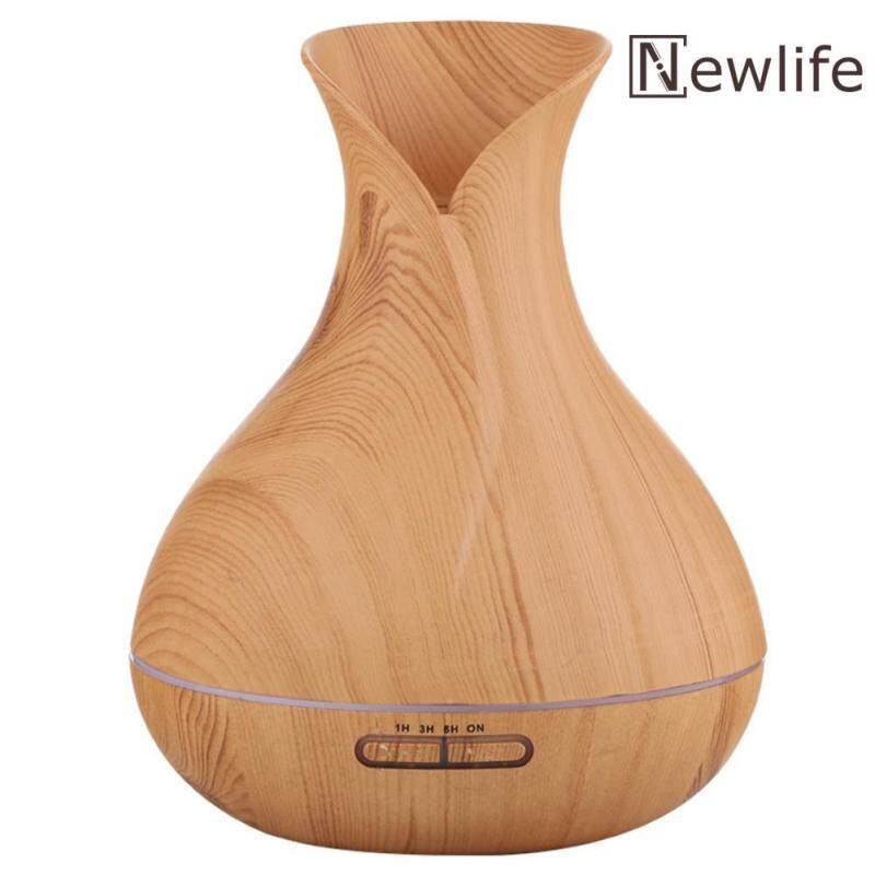450ml USB Aromatherapy Oil Diffuser Wood Electric Ultrasonic Air Humidifier Singapore