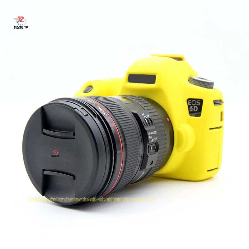 Vỏ máy ảnh bằng cao su silicon mềm cho Canon EOS 6D