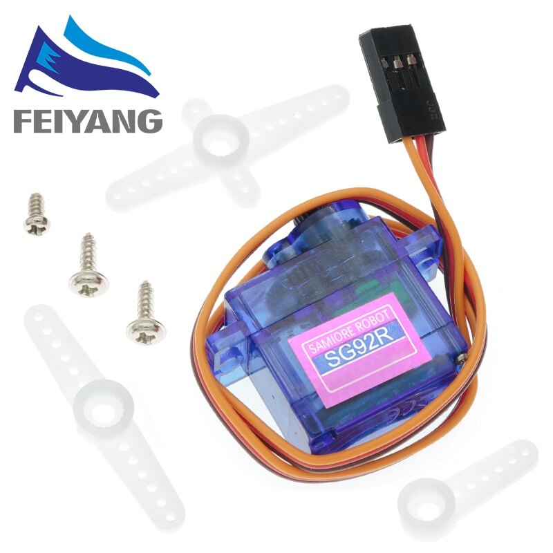 Smart Electronics Rc Mini Micro Classic servos 9g SG92R SG90 MG90S For RC Planes Fixed wing Aircraft model telecontro DaiDian