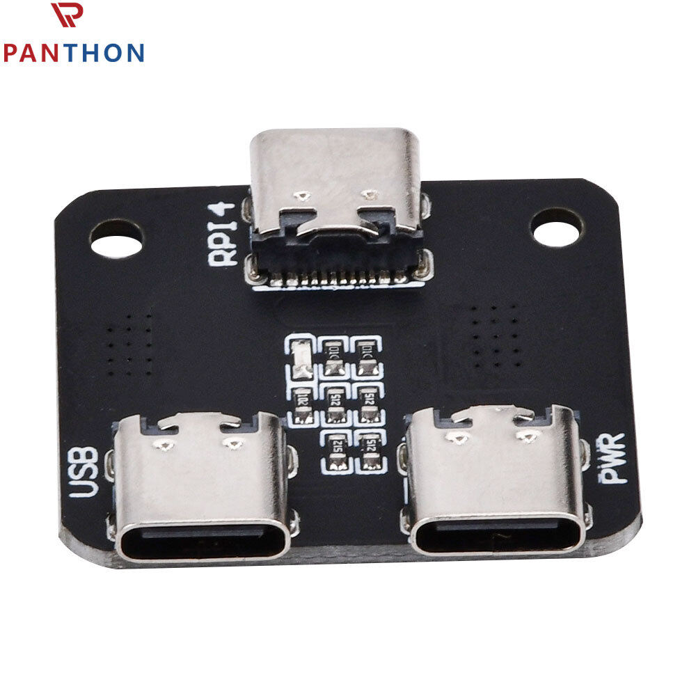 PANTHON Type-C Port Power distributor module Power Supply Board for Raspberry Pi 4 Power Supply Module