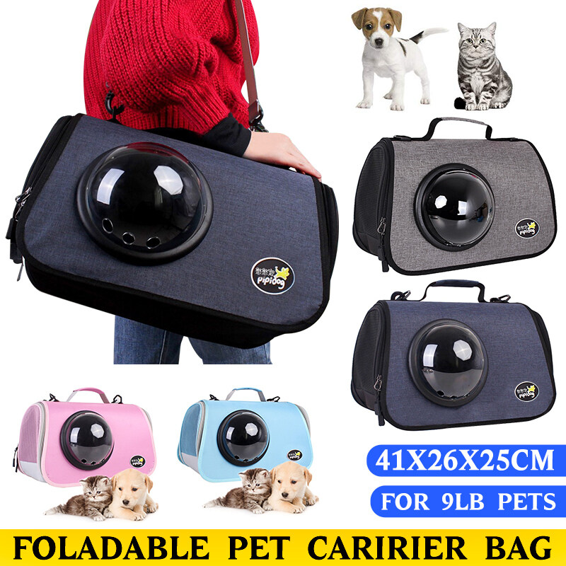 Du Lịch Thú Cưng Ngoài Trời Không Thấm Nước Chó Mèo Carrier Tote Túi Đeo Vai Đơn Túi Thú Cưng