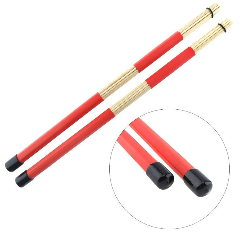 2 Cái 40Cm Chất Lượng Cao Thanh Gỗ Rute Dùi Trống Nhạc Jazz Dùi Trống Nhạc Cụ Gõ Phụ Kiện Cho Bộ Trống