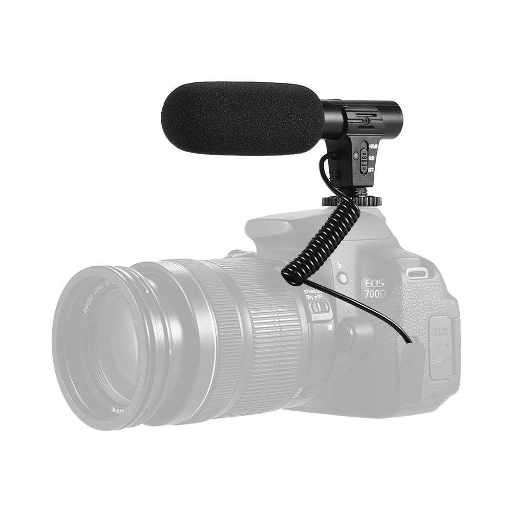 Máy Ảnh Micro Quay Video, Xe Bán Tải Siêu Cardioid Micro Mini Để Chụp Ảnh Vlog Phỏng Vấn Dành Cho Máy Ảnh DSLR So-ny Ca-non Ni-kon Pana-sonic Máy Quay Phim