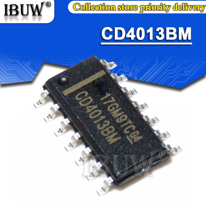 10pcs cd4013bm sop14 cd4013 sop-14 sop logic ic