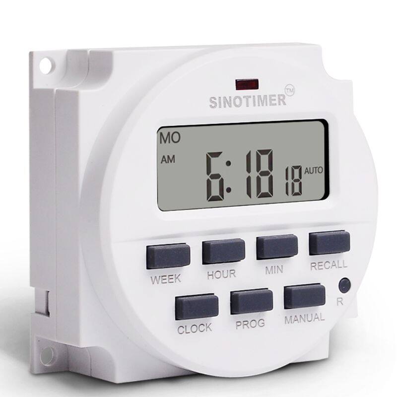 DC 12V AC  Digital LCD 7 Days Programmable Timer Switch Time Relay Control Countdown Time Function