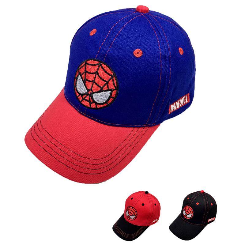 Children's Hat Korean Style Baseball Cap Spidermen Embroidery Design Sun hat Kids Boys Baseball Hat Cap