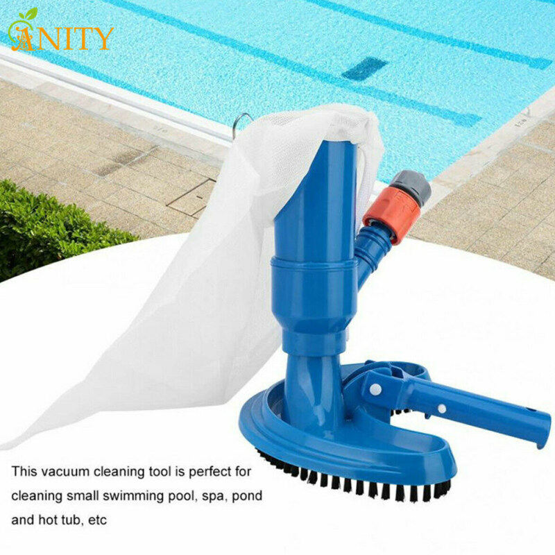ANITY Swimming Pool Vacuum Brush Cleaner Portable Spa Pond Fountain Cleaning Tool