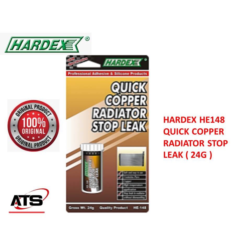 HARDEX HE148 QUICK COPPER RADIATOR STOP LEAK 28.4G Lazada
