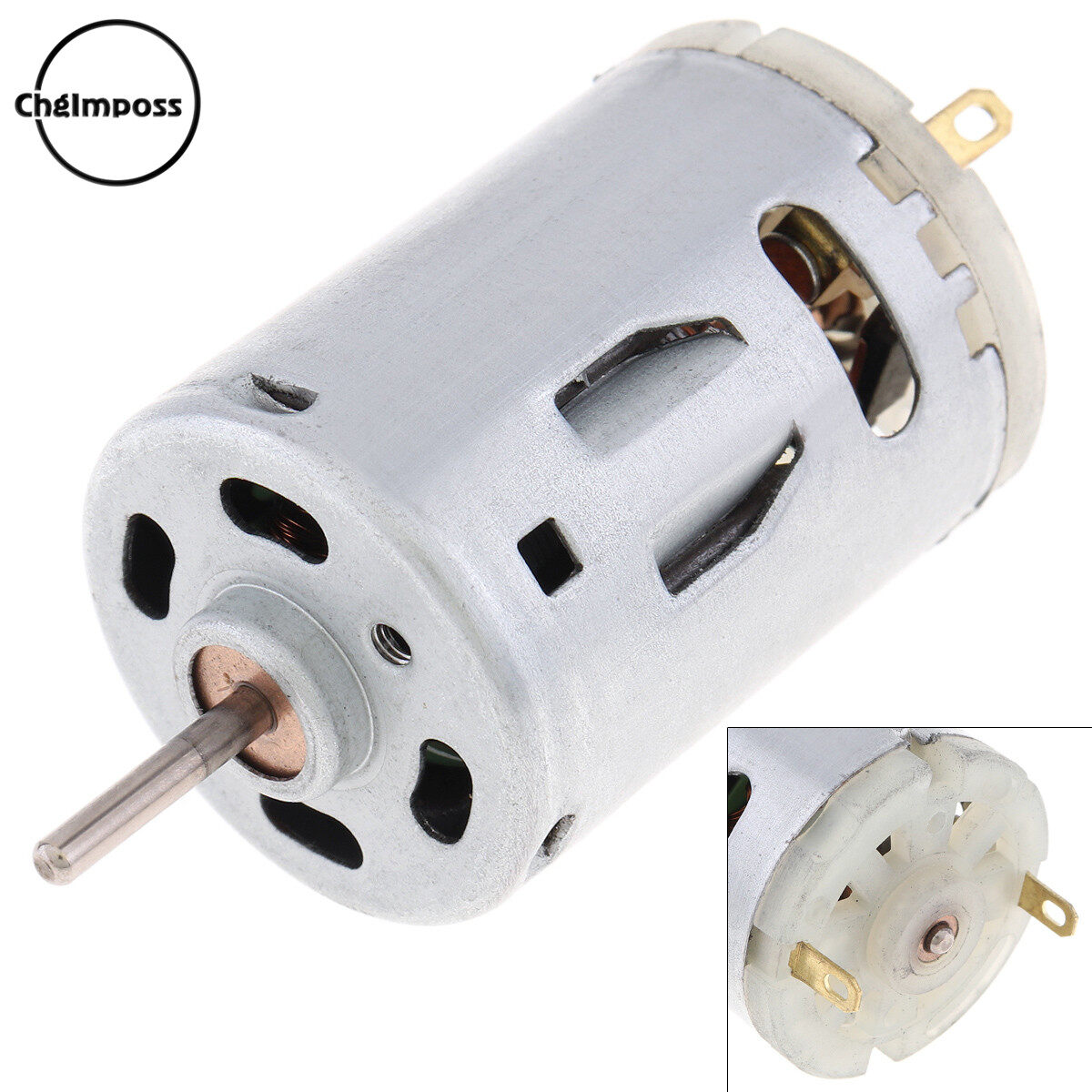 ChgImposs RS385 12V DC Motor 9800RPM Micro Motor for Toy Model and Household Appliances
