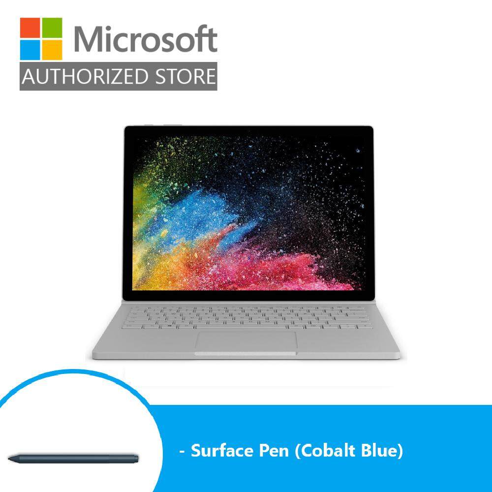Microsoft Surface Book 2 13 i7/8GB - 256GB (Platinum) + Pen (Cobalt Blue) Malaysia