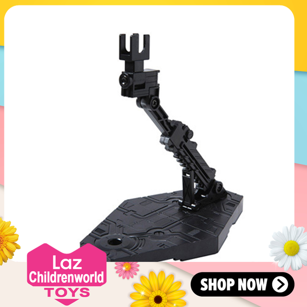 Childrenworld DIY Adjustable Action Figure Holder Display Stand Base for RG HG 1/144 Gundam
