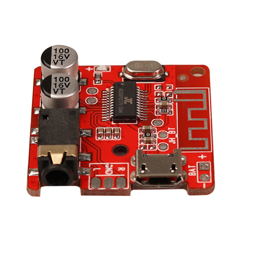 DIY Bluetooth 5.0 Audio Receiver Board 3.5mm MP3 Music Player PCB Decoder Module Audio Accessories