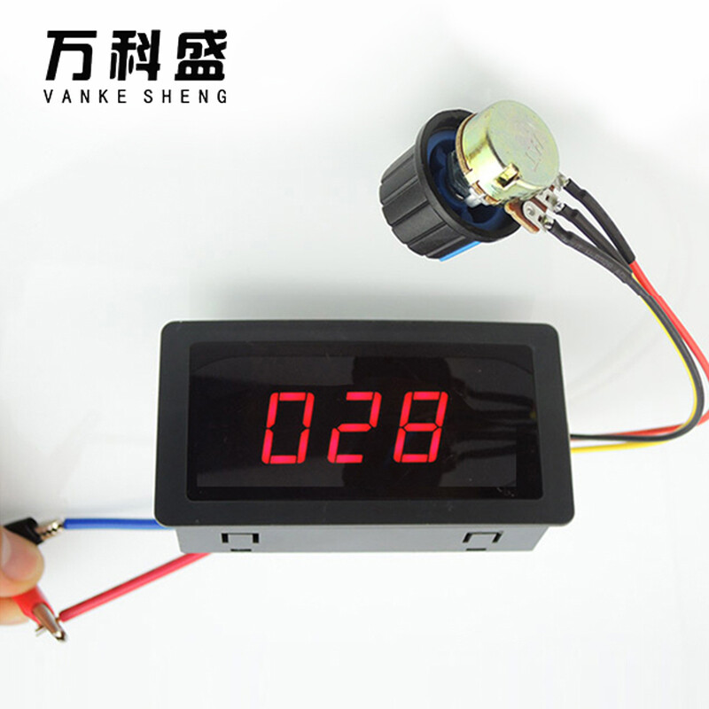 12v 24v 6a 8a dc 6v-30v pwm dc motor speed controller adjustable led motor speed controller fan light dimmer control switch