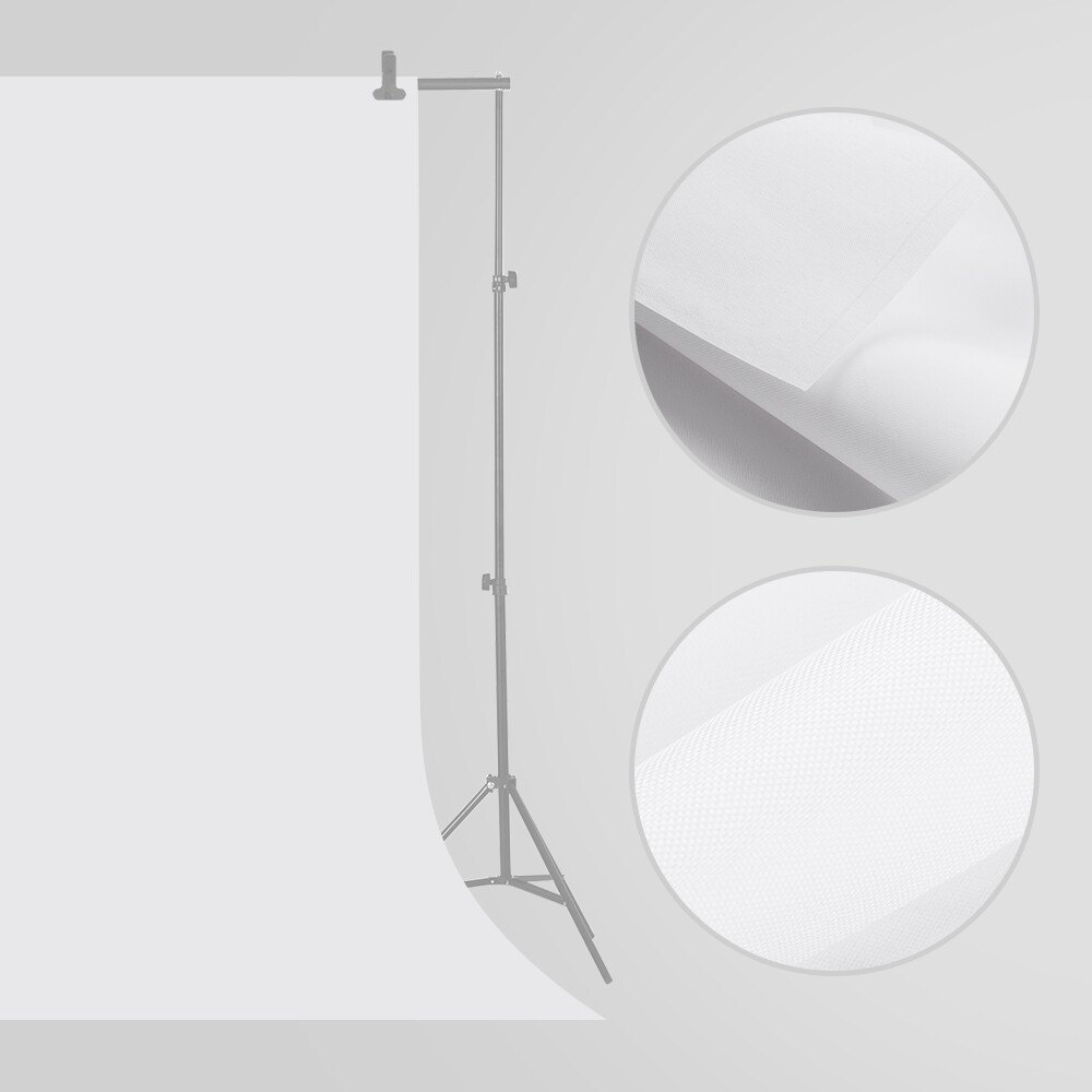 1.5 * 2.1m/ 5 * 7ft Profession Photography Background Screen Portrait Photography Backdrops Photo Studio Props Washable Durable Vinyl Material Green Color