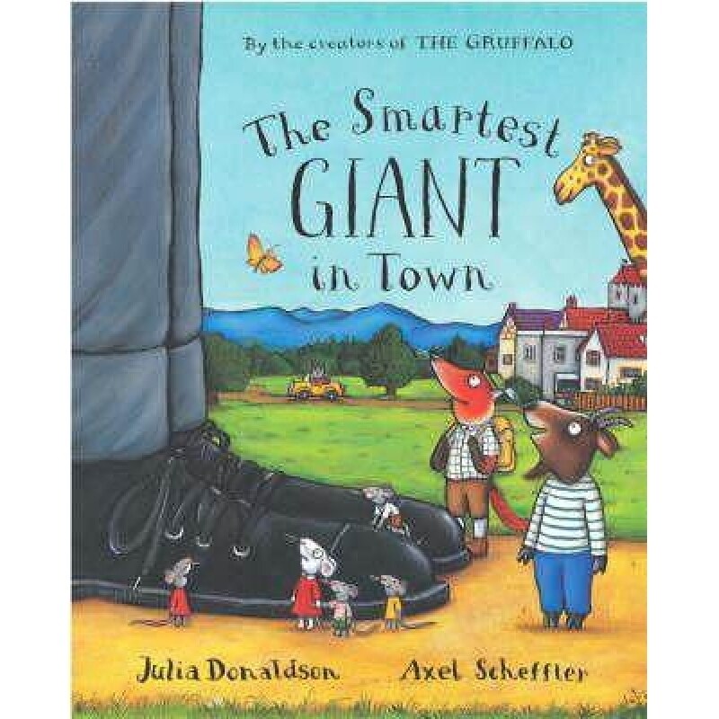 The Smartest Giant in Town By Julia Donaldson English Picture Book Story Book for Baby Kids Children Gift Learning Book Malaysia