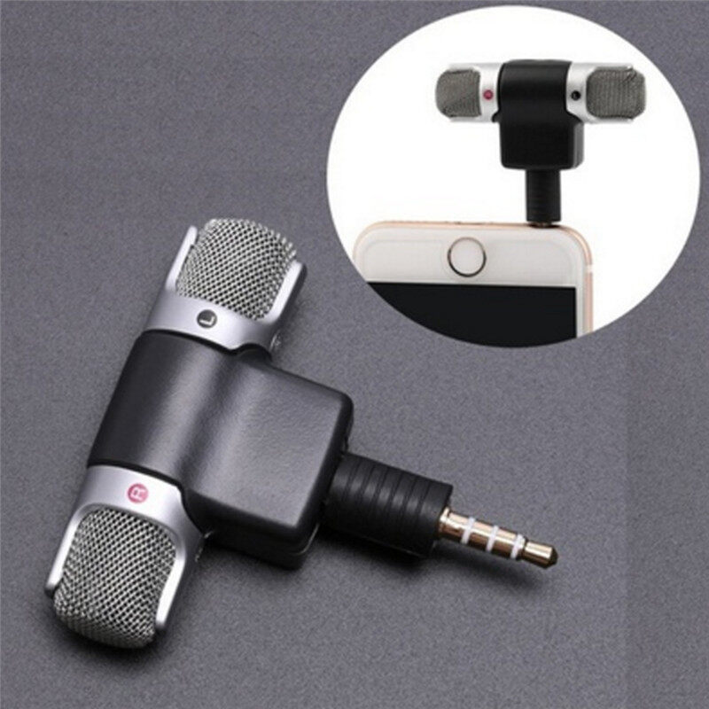 Wuyangmin New Universal Mini Stereo Microphone Mic Audio For PC Laptop Notebook Talk 3.5mm
