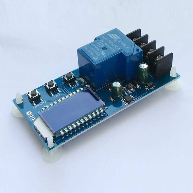DC 6-60V 30A Storage battery Charging Control Module Protection Board Charger Time Switch LCD Display XY-L30A