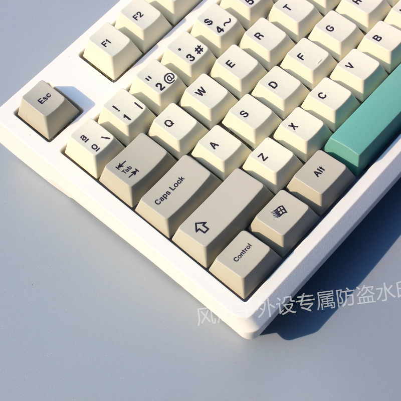 9009 chủ đề chìa khóa phong cách retro cap 130 phím anh đào hồ sơ PBT thăng hoa Keycaps cho công tắc Cherry MX Bàn Phím Cơ RK61/Anne Pro 2/gk61