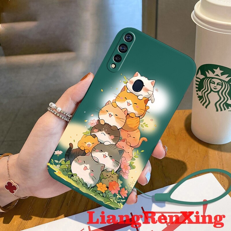 Casing OPPO A31 2020 phone case Softcase Liquid Silicone Protector Smooth shockproof Bumper Cover new design YTDMM01