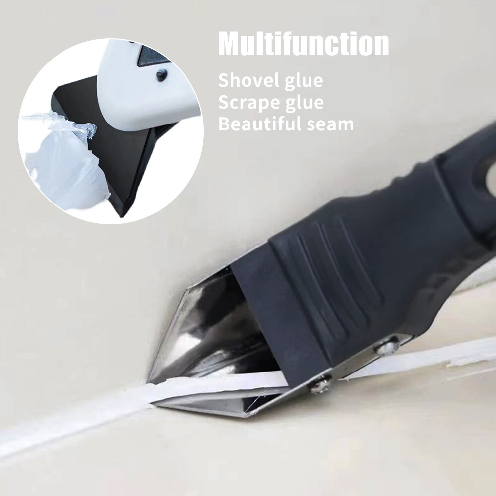 Dụng Cụ Cạo Silicon Dụng Cụ Cạo Keo Góc Làm Đẹp Bộ Dụng Cụ Nạo Vữa 5 Trong 1 Dụng Cụ Cạo Vữa Đa Năng