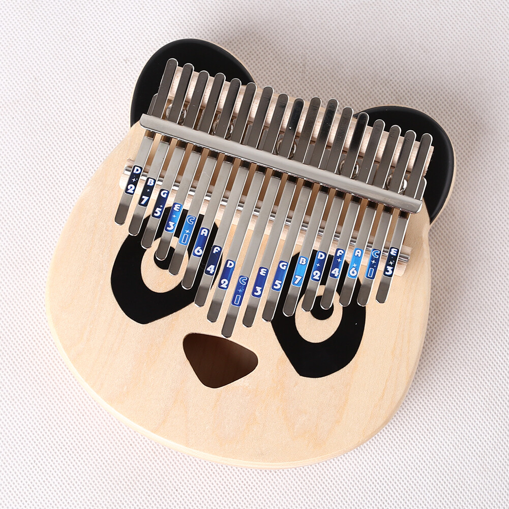 2 Miếng Dán Cân Kalimba Đề Can Ghi Chú Phím Đàn Piano Ngón Tay Cái Nhạc Cụ