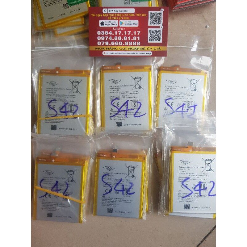 Pin Itel S42 Zin