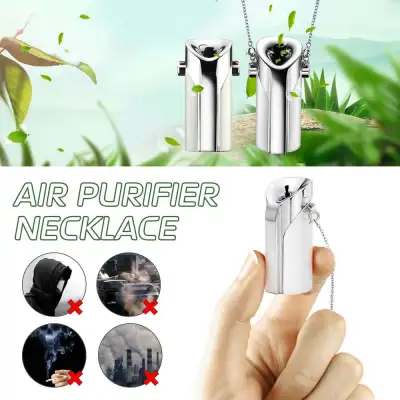 Portable Air Purifier USB wearable necklace negative ionizer Anion personal air purifier PM 2.5