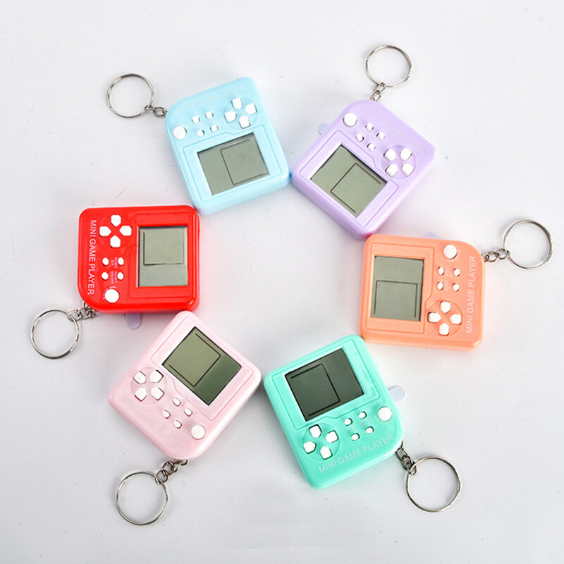 Máy Chơi Game Mini Cổ Điển Móc Khóa Bỏ Túi Máy Chơi Game Hoài Cổ Cổ Điển Cầm Tay Có Móc Khóa