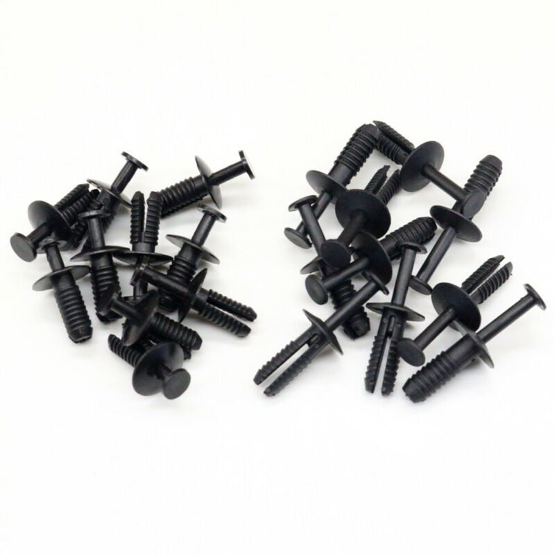 【R-EP】 Đinh Tán Mở Rộng Màu Đen Cho BMW E30 E39 E46 E53 E60 Nhựa Hữu Ích