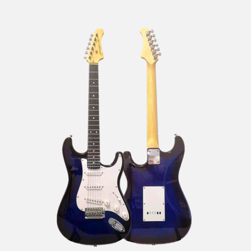 Electric Guitar Strat Basswood Body Rosewood Fingerboard ST Blueburst Malaysia