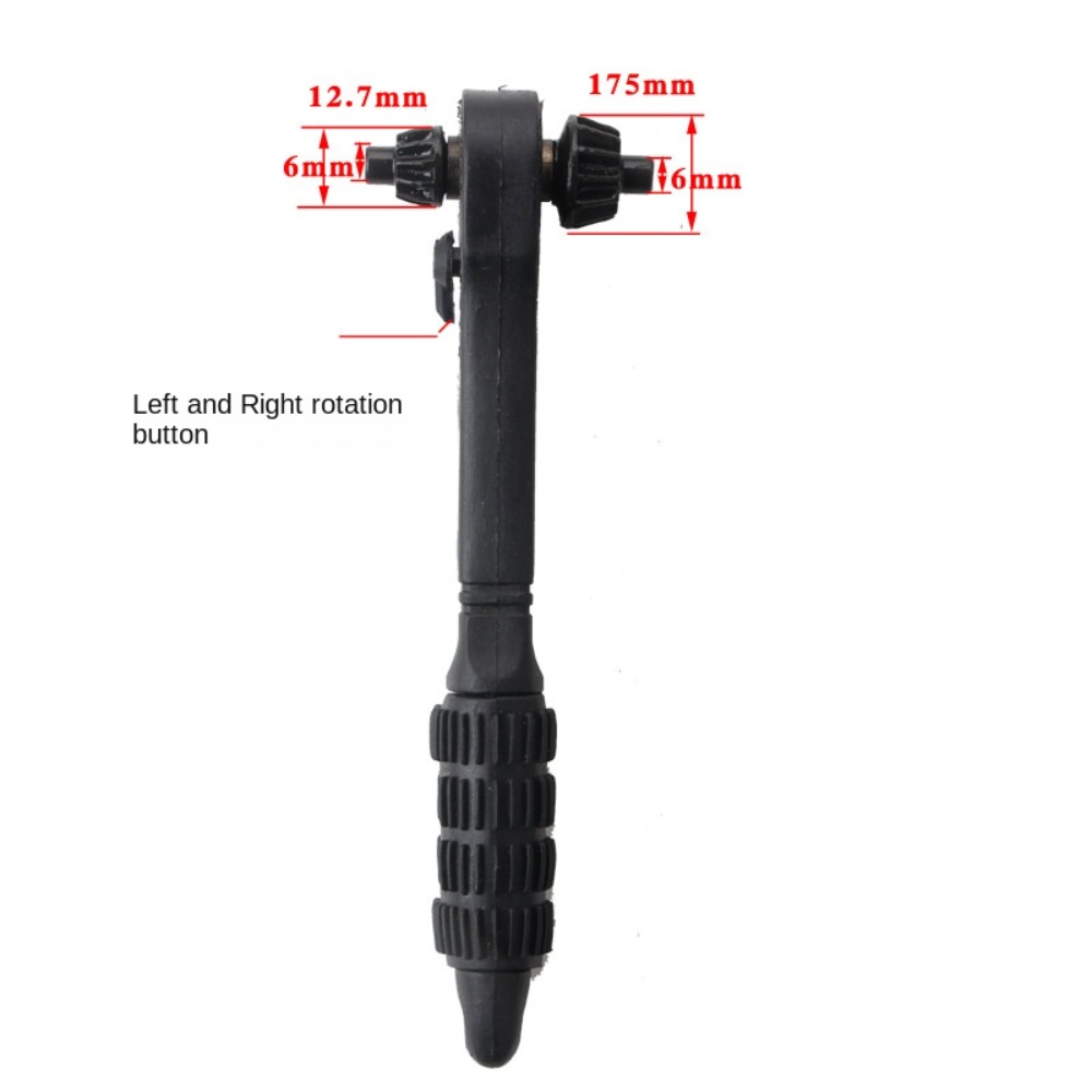 VALER Multifunction Drill Clamping Tool For Drill Bit Drill Chuck Key Ratchet Spanner Ratchet Wrench Universal Wrench Quick Ratchet Wrench