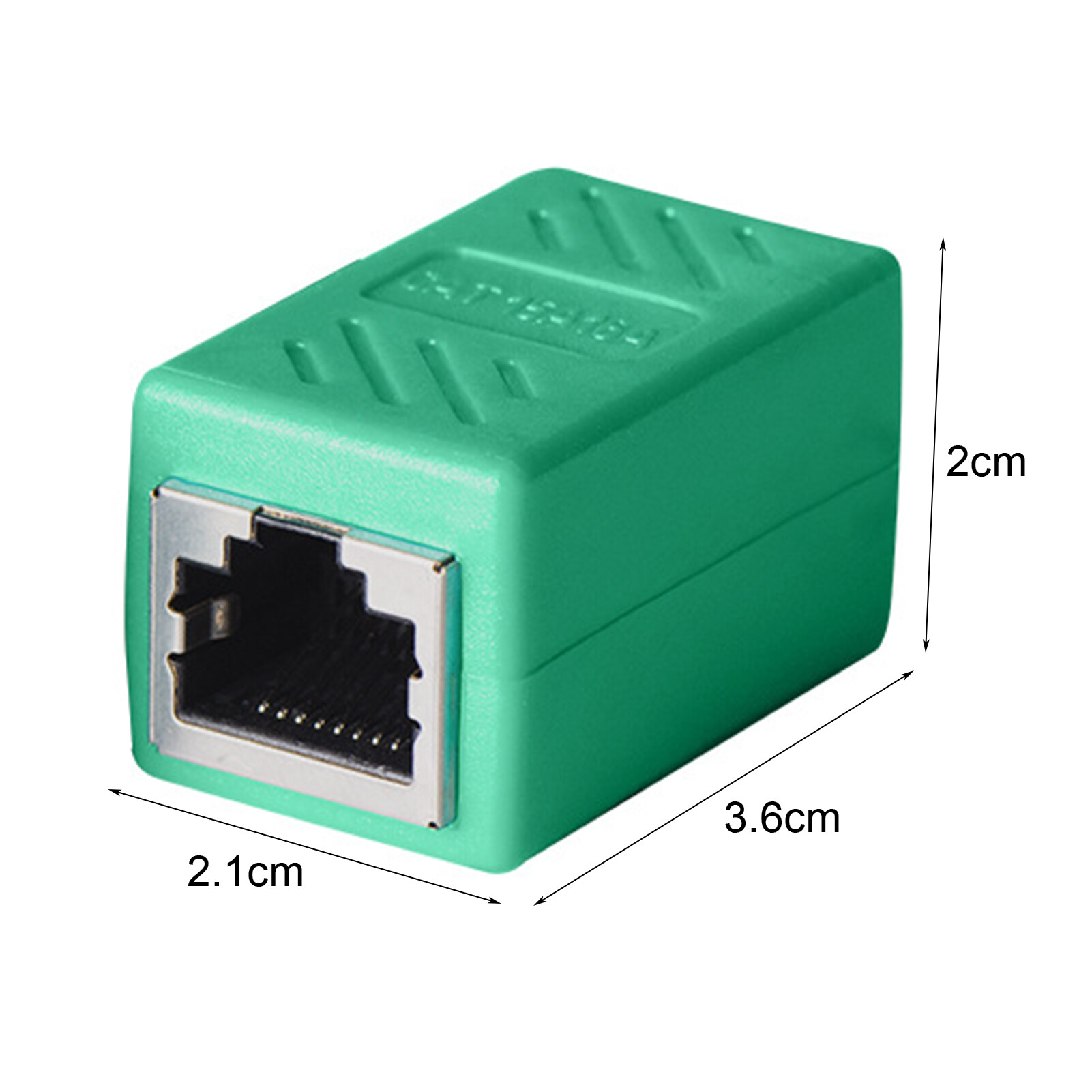【CozyySpace】 Network Extender Stable Female to Female RJ45 LAN Cable Connector