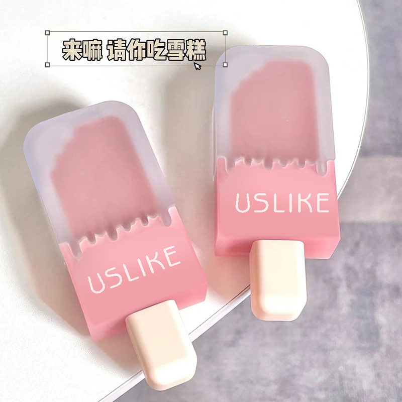 【BeautyMalls】Son Kem Đáng Yêu Son Kem Lì Bền Màu