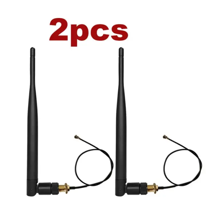 2.4 Ghz Wifi Antena 5dbi Udara Rp-Sma Lelaki Penyambung 2.4 Ghz Antena 2.4G  Wi-Fi Router 21Cm pci U. Fl Ipx Kabel Pigtail | Lazada