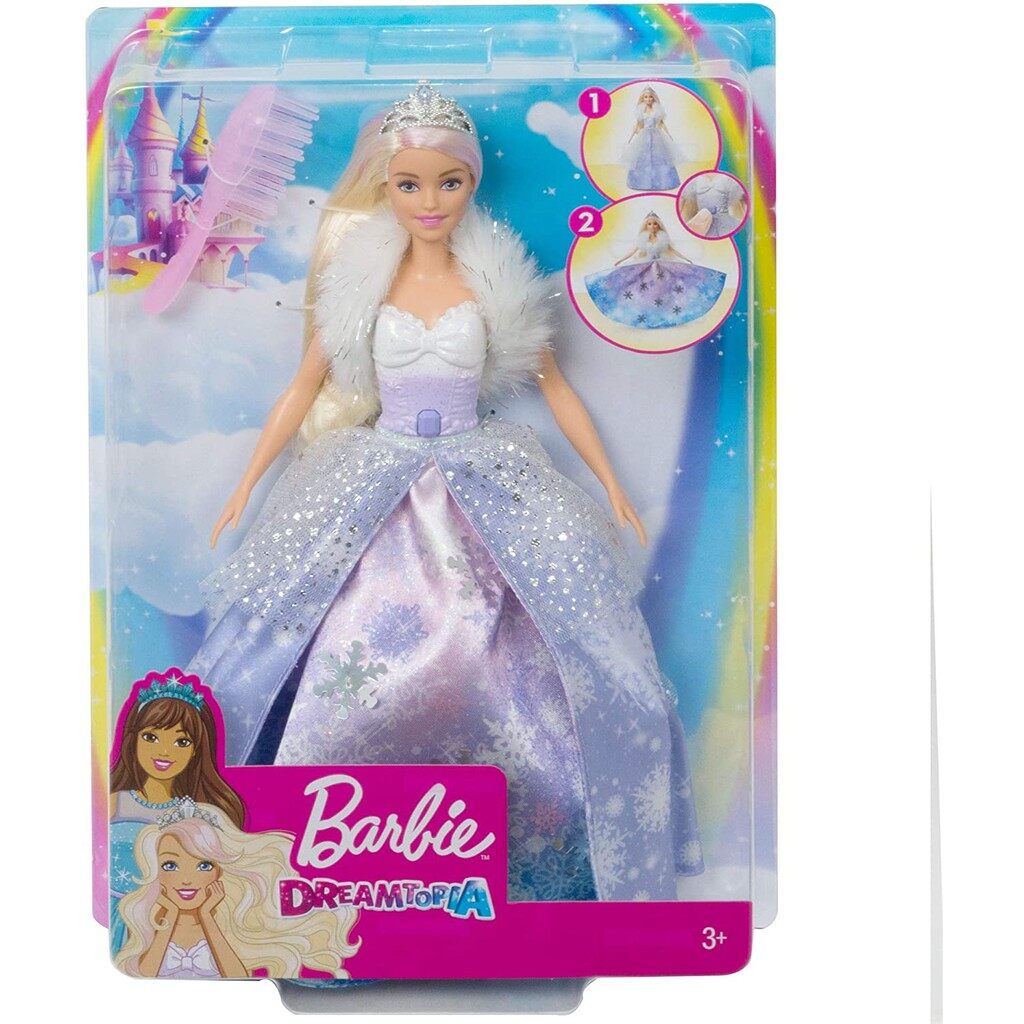 ORIGINAL] BARBIE DREAMTOPIA FASHION REVEAL PRINCESS DOLL (GKH26